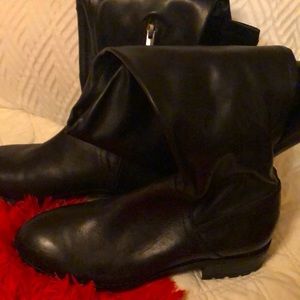 Black boots